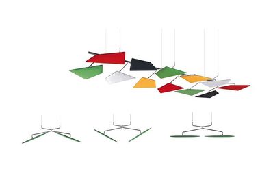 Hanging fabric Acoustic panel FLAP ADDO Furniture