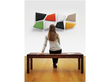 Wall-mounted fabric Acoustic panel FLAP ADDO Furniture