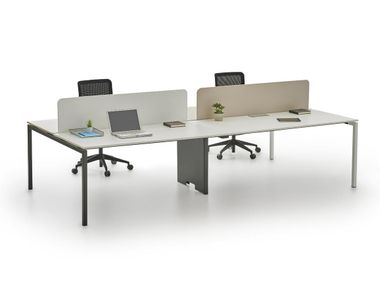 Multiple sectional wooden office workstation SOLVE ADDO Furniture