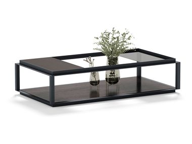 Rectangular wooden coffee table STEVE ADDO Furniture