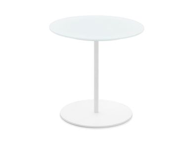 Round glass high side table THIN ADDO Furniture