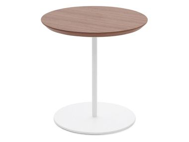 Round wooden high side table THIN ADDO Furniture