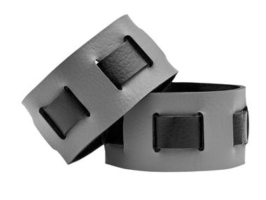 Portatovaglioli ad anello in pelle BOTTEGA ADJ