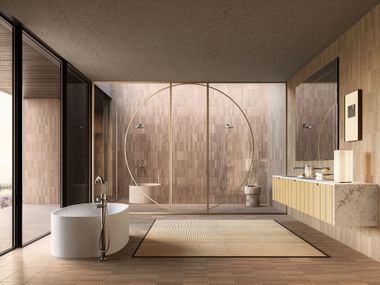 Glass shower panel SHOWERING ARCHI ADL