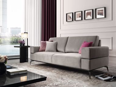 3 seater fabric sofa MERIDIANA ADORA