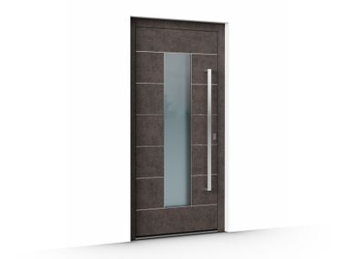Custom aluminium entry door ANNONA ADORO