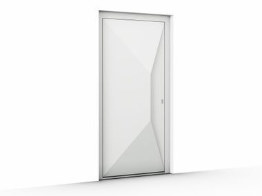 Custom aluminium entry door LETTER ADORO