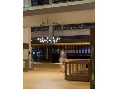 ALGORITHM Blown glass pendant lamp By Vibia | design Toan Nguyen