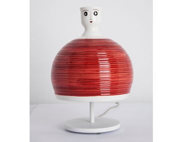 Handmade ceramic table lamp AMELIE ENGI
