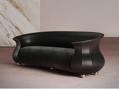 Curved sofa AMPHORA | Sofa