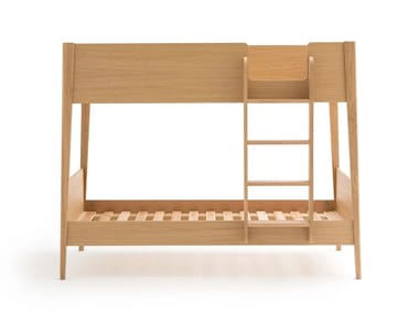 AMPM, ALCESTE Letto a castello in legno impiallacciato