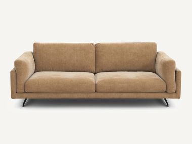 Stonewashed velvet sofa CESAR AMPM