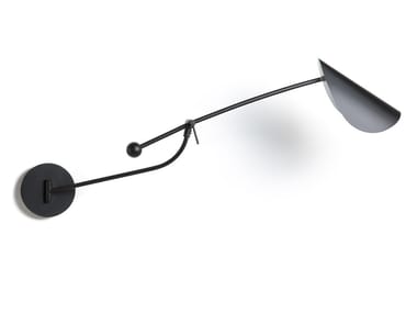 AMPM, FUNAMBULE Lampada da parete orientabile in metallo