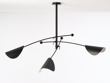 AMPM, FUNAMBULE Lampada da soffitto orientabile in metallo