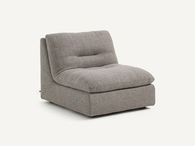 Straight modular fabric sofa GIULIANO AMPM