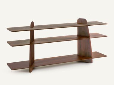 Walnut bookcase ILOSS AMPM