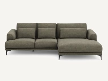 Ecksofa aus Stoff mit abnehmbarem Bezug MARSILE AMPM