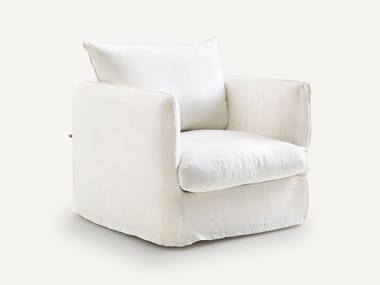 AMPM, NEO CHIQUITO Poltrona in tessuto con braccioli