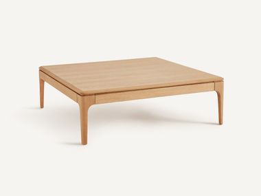 Mesa de centro quadrada de carvalho SANARA AMPM