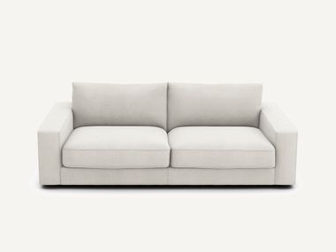 Sofá cama abatible de terciopelo SKANDER AMPM