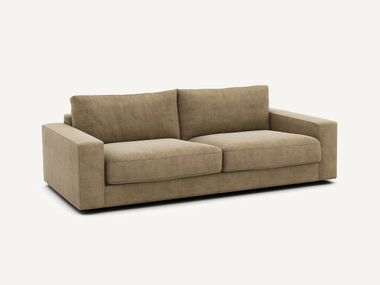 Sofá cama abatible de terciopelo SKANDER AMPM
