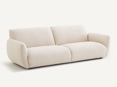 Straight tweed fabric sofa SPOGANO AMPM