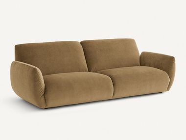 Straight velvet sofa SPOGANO AMPM