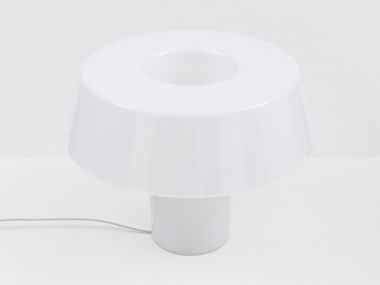 LED polycarbonate table lamp AMÁMI Danese Milano