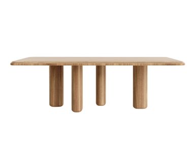 Rectangular wooden table CITY ANA ROQUE INTERIORS