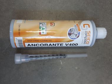 Seico Compositi, ANCORANTE CHIMICO V400 Ancorante chimico
