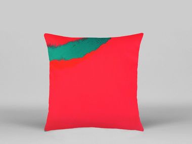 Cuscino a motivi pop art quadrato in tessuto ANDY WARHOL - AW02 HENZEL STUDIO