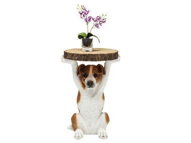 ANIMAL MR JACK Round polyresin coffee table By KARE Design