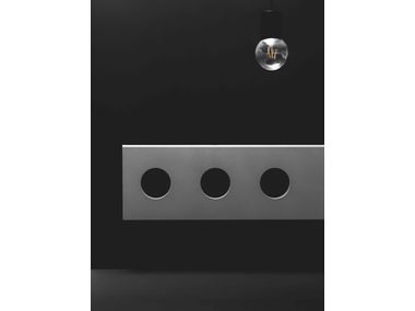 TREO Wall-mounted towel warmer By ANTRAX | design Andrea Crosetta