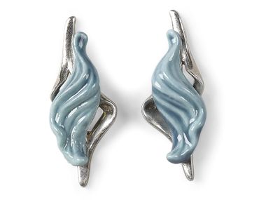 Ohrringe aus Porzellan AQUARIUM SHORT Lladró