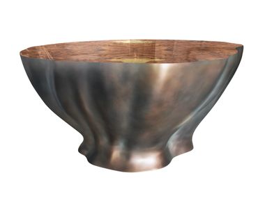 Fiberglass central coffee table ARBOR K2003 KARPA