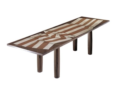 Tavolo da pranzo rettangolare in legno ARKADIEN Draenert