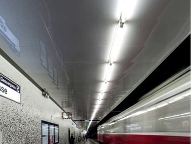 Knauf Ceiling Solutions, ARMSTRONG METAL RECTANGULAR CLIP IN Pannelli per controsoffitto in metallo