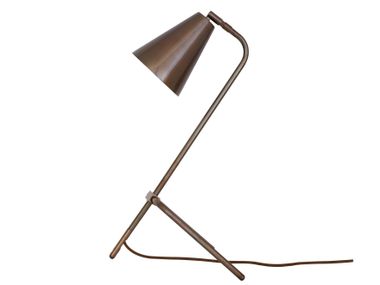 Adjustable brass table lamp ASTANA Mullan Lighting