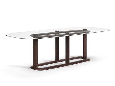 Glass dining table ATENE FORMITALIA
