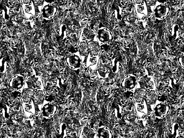 Laminato decorativo CABBAGE 01 BLACK 6264 Abet Laminati