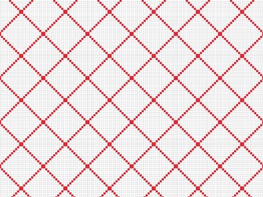 Laminato decorativo TILES 01 WHITE/RED 6286 Abet Laminati