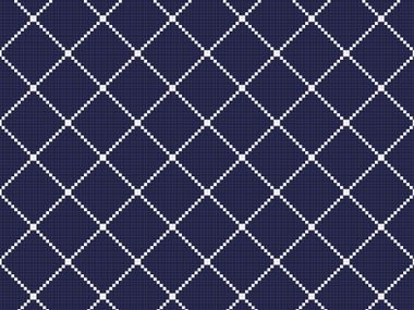 Laminato decorativo TILES 05 NAVY/WHITE 6290 Abet Laminati