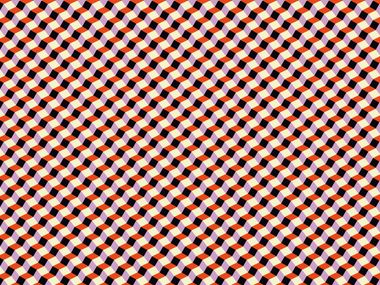 Laminato decorativo VICHY 04 TANGERINE/LILAC 6276 Abet Laminati