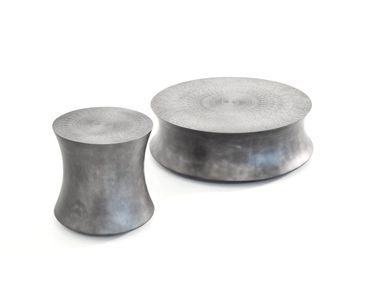 Tavolino rotondo in vetroresina AURA Able