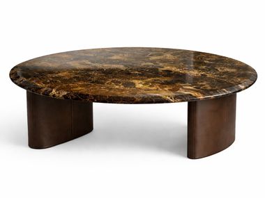 Tavolino ovale in marmo BISOUS Able