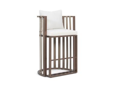 Sgabello da giardino in alluminio con poggiapiedi BOGOTA Able