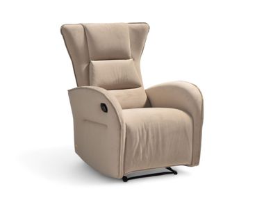 Poltrona girevole reclinabile con schienale alto CATERINA Able