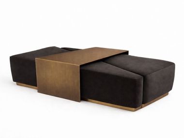 Pouf modulare in tessuto ENID Able