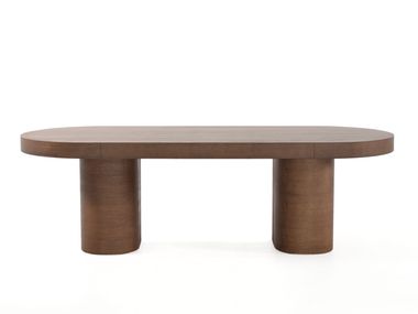 Tavolo da pranzo ovale in legno FLAVIO Able