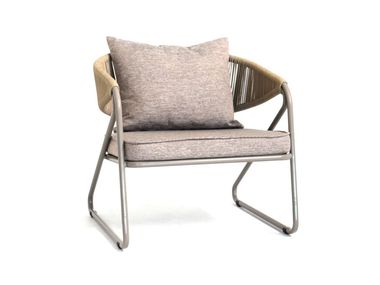 Poltroncina da giardino in tessuto con braccioli NEWPORT Able